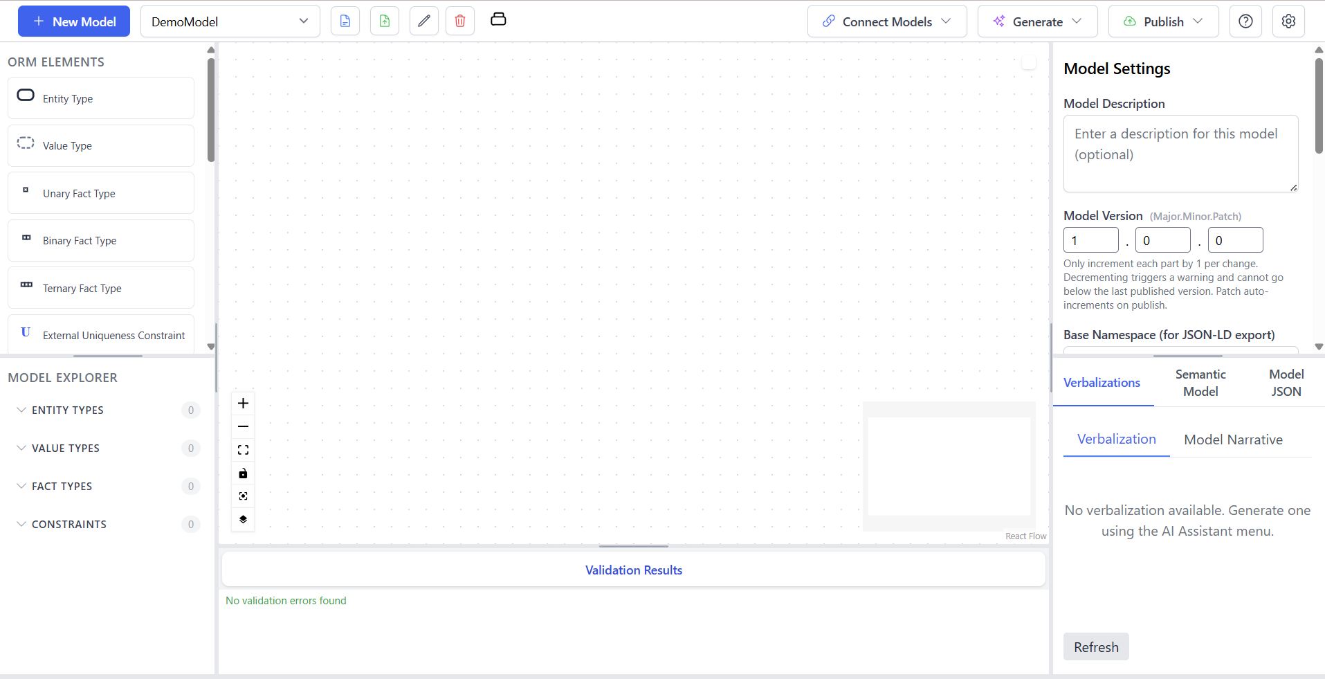 Blank Canvas Screenshot